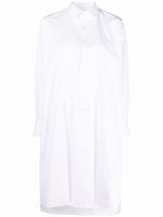 Maison Margiela robe-chemise à ourlet plus long au dos - Blanc - thumbnail