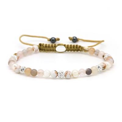 Karma Armband Spiral Sofie XXS White Crystal