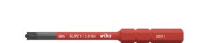 Wiha Omkeerkling | Plus / minus sleuf / PZD 1 x 75 mm | VDE geïsoleerd | 1 stuk - 34589 - 34589