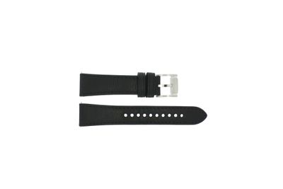 Horlogeband Fossil CH2972 Leder Zwart 22mm