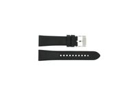 Horlogeband Fossil CH2972 Leder Zwart 22mm