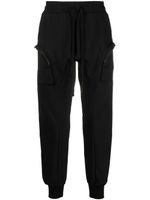 Thom Krom pantalon de jogging à poches multiples - Noir