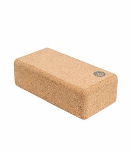 Manduka Yoga Blok Kurk Rechthoekig - 22 x 11 x 7 cm