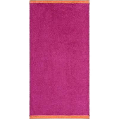 Cawö Cawo Lifestyle Splash Doubleface 7071 Douchelaken 70x140 pink/mandarine