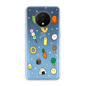 Happy bento friends: OnePlus 7T Transparant Hoesje