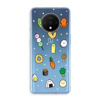 Happy bento friends: OnePlus 7T Transparant Hoesje