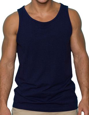 Zijden Onderhemd Heren Kokon Zwo, Kleur Donkerblauw, Maat Extra Large