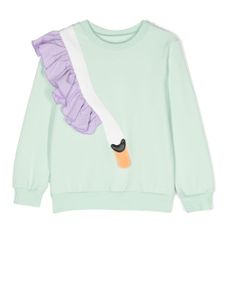 WAUW CAPOW by BANGBANG sweat Dreamy Swan - Vert