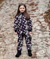 Waterproof Softshell Overall Comfy Dream Unicorns Jumpsuit - thumbnail