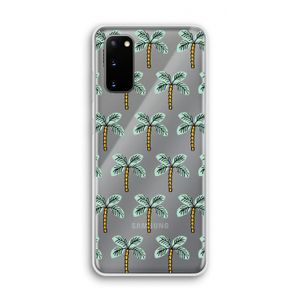 Paradise: Samsung Galaxy S20 Transparant Hoesje