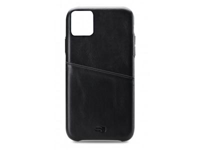 Senza Senza Pure Leather Cover with Card Slot Apple iPhone 11 Pro Deep Black