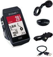 Sigma Rox 11.1 evo gps hr set zw/wi short butler+ant+/ble borstr+usb-c - thumbnail