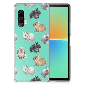 TPU Hoesje voor Sony Xperia 10 V Konijntjes