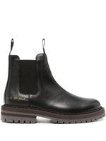 Common Projects bottines chelsea en cuir - Noir