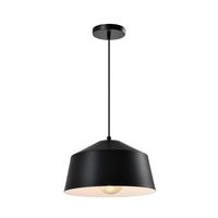 QUVIO Hanglamp zwart - QUV5163L-BLACK - thumbnail