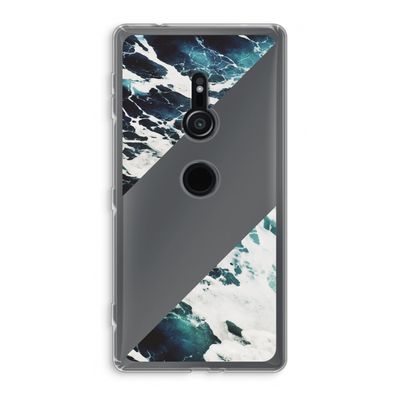 Golven: Sony Xperia XZ2 Transparant Hoesje