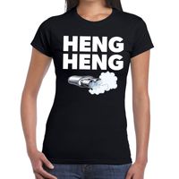 Heng heng festival t-shirt zwart dames