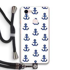 Ankers: Pixel 3 XL Transparant Hoesje met koord