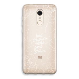 Good stories: Xiaomi Redmi 5 Transparant Hoesje