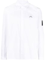 A-COLD-WALL* long-sleeve button-fastening shirt - Blanc