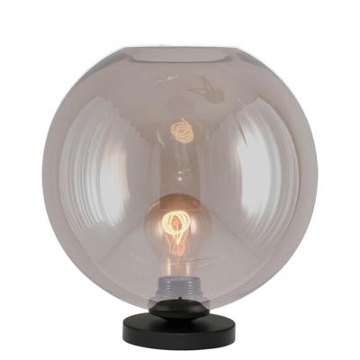 Masterlight TafellampBella 2 met Ø 25cm goud glas - 4980-05-02-25