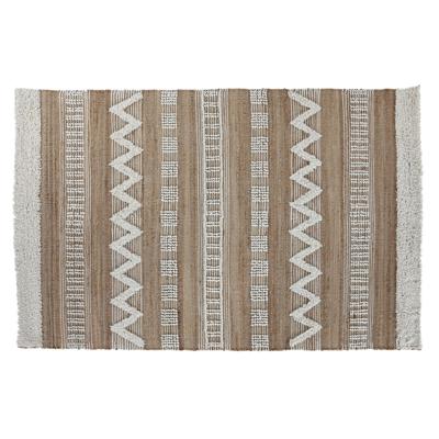 Tapijt Home ESPRIT Wit Bruin Boho 160 x 230 x 1 cm