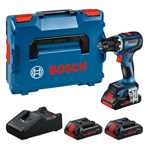 Bosch Blauw GSR 18V-90 C Professional Accuschroefboormachine | 3 x 4,0 Ah ProCore accu | in L-Boxx - 0615A5002R