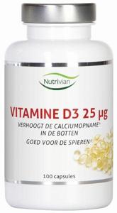 Nutrivian Vitamine D3 25mcg