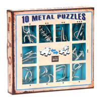 Eureka Breinpuzzelset blauw, 10st.