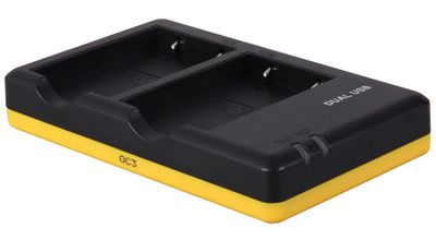 Duo oplader voor 2 camera accu's Nikon EN-EL5