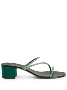 Giuseppe Zanotti sandales Julianne 40 mm à brides - Vert