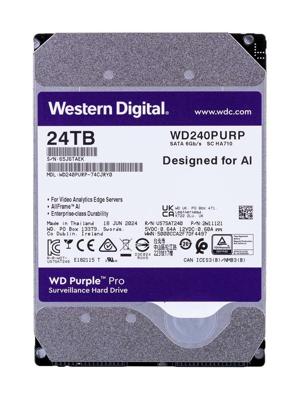 Western Digital Purple Pro WD240PURP interne harde schijf 24 TB 7200 RPM 512 MB 3.5" SATA III