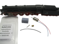 micromotor NA014G motor ombouwset voor Arnold BR 05