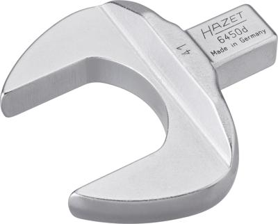 HAZET Insteek-steeksleutel 6450D-41 · 14 x 18 mm insteekvierkant massief · Buiten-zeskant-profiel · SW 41 mm