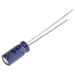 Panasonic ECA-1HM2R2 Elektrolytische condensator Radiaal bedraad 2 mm 2.2 µF 50 V 20 % (Ø) 5 mm 1 stuk(s)