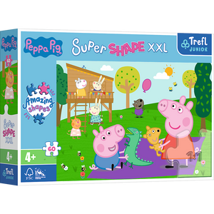 Peppa Pig Puzzel - Playing with my little brother