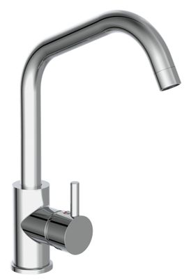 Schutte CASALLA ééngreepsmengkraan keuken met hoge uitloop | chroom
 35317