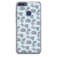 Poezen: Huawei P Smart (2018) Transparant Hoesje