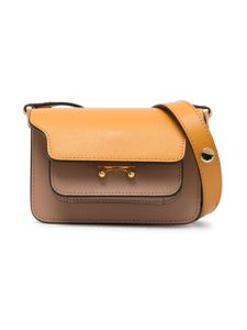 Marni Kids sac à bandoulière Tanni en cuir - Marron