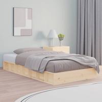 Bedframe massief hout 120x190 cm