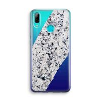 Gespikkelde marmer: Huawei P Smart (2019) Transparant Hoesje