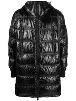 Moncler Grenoble doudoune Berry à effet de brillance - Noir - thumbnail