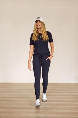 Downstairs bonded trousers - dark blue - 94803