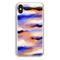 Donkere Wolken: iPhone XS Transparant Hoesje