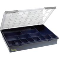 raaco Assorter 4-15 Assortimentsdoos (l x b x h) 261 x 338 x 57 mm Aantal vakken: 15 Vaste onderverdeling Inhoud 1 stuk(s)