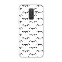 Wimpers: Samsung Galaxy A6 Plus (2018) Transparant Hoesje Wimpers: Samsung Galaxy A6 Plus (2018) Transparant Hoesje