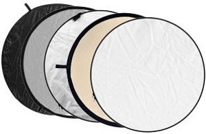 Godox reflectieschermen 5-in-1 Soft Gold, Silver, Black, White, Translucent - 110cm