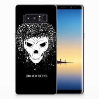 Silicone Back Case Samsung Galaxy Note 8 Skull Hair - thumbnail