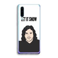 Let It Snow: Huawei P30 Transparant Hoesje