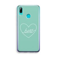 Best heart pastel: Huawei P Smart (2019) Transparant Hoesje